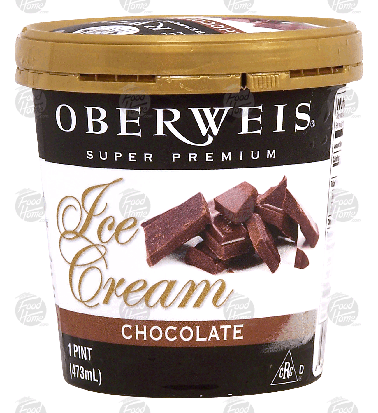 Oberweis Super Premium chocolate ice cream Full-Size Picture